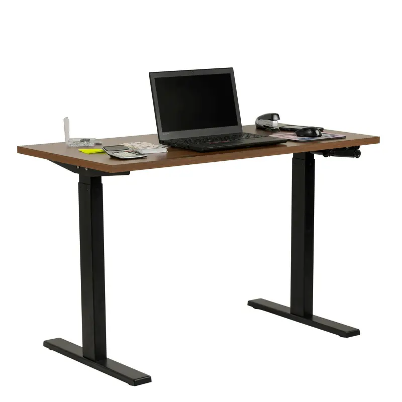 OSHOME 47.25-Inches Brown Standing desk - Image 11