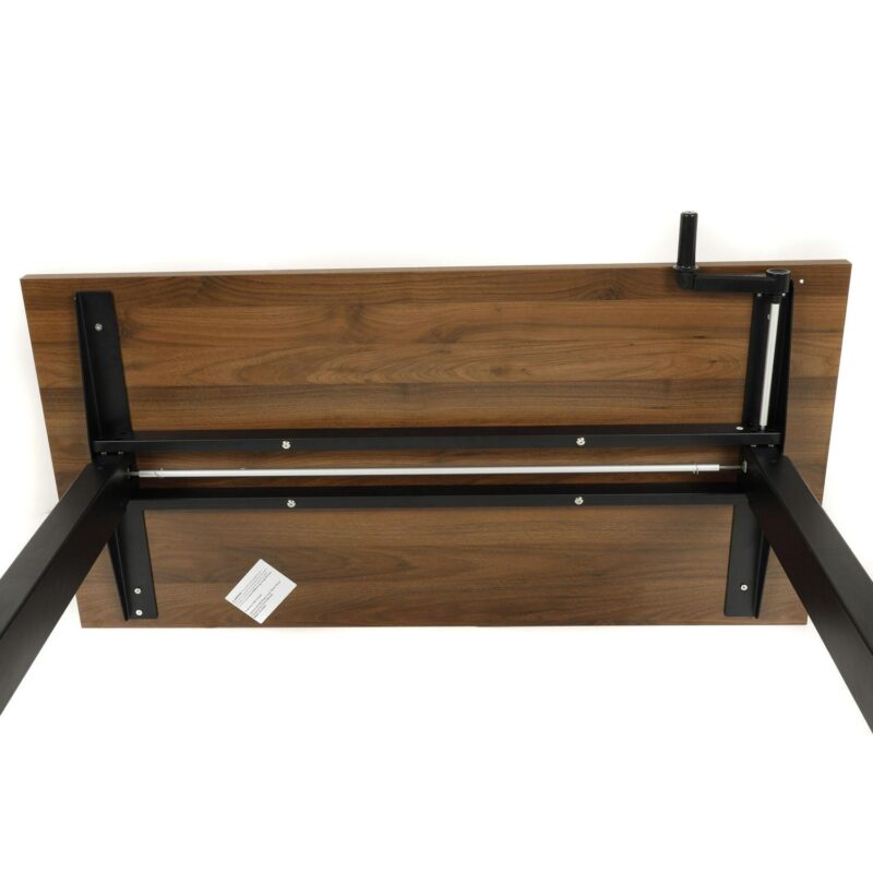 OSHOME 47.25-Inches Brown Standing desk - Image 6