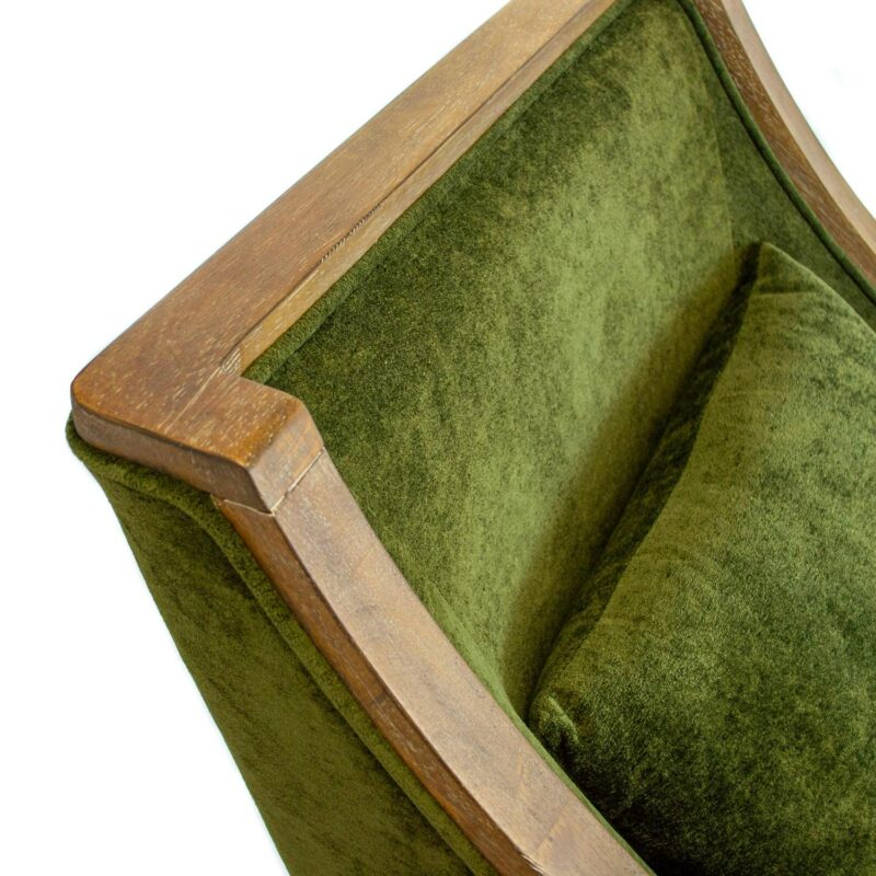 OSHOME Midcentury Forest Mist Accent Chair - Image 5