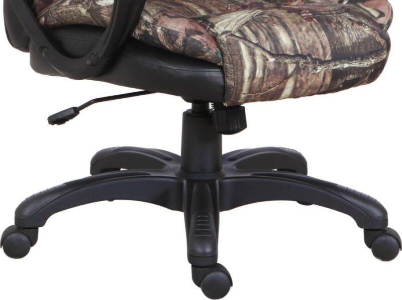 OSHOME Mossy Oak Chair Mossy Oak Break Up Infinity Traditional Ergonomic Adjustable Height Swivel Upholstered Executive Chair - Image 5