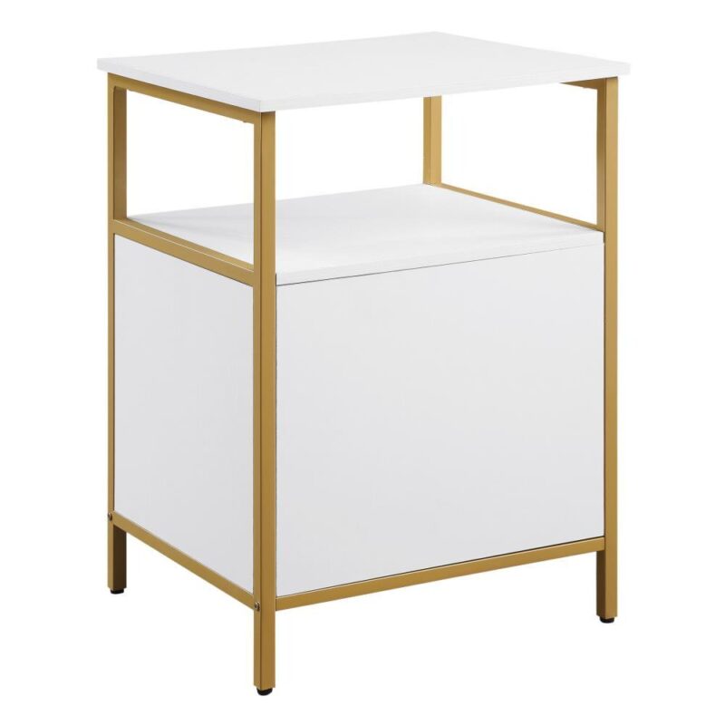 OSP Home Furnishings Modern life White Printer stand - Image 6