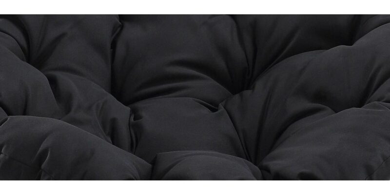 Office Star Products Specialty Seating Casual Black Papasan Chair - Image 8