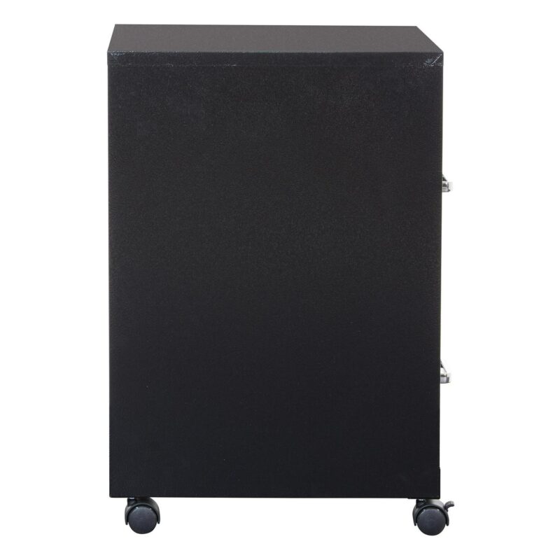 Office Star Products Metal Black 2 -Drawer 14.25-Inches File Cabinet - Image 4
