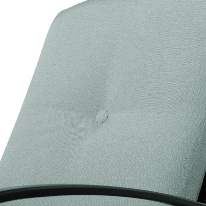 PEAK HOME FURNISHINGS Recliner Chair Black Upholstered Recliner - Image 4