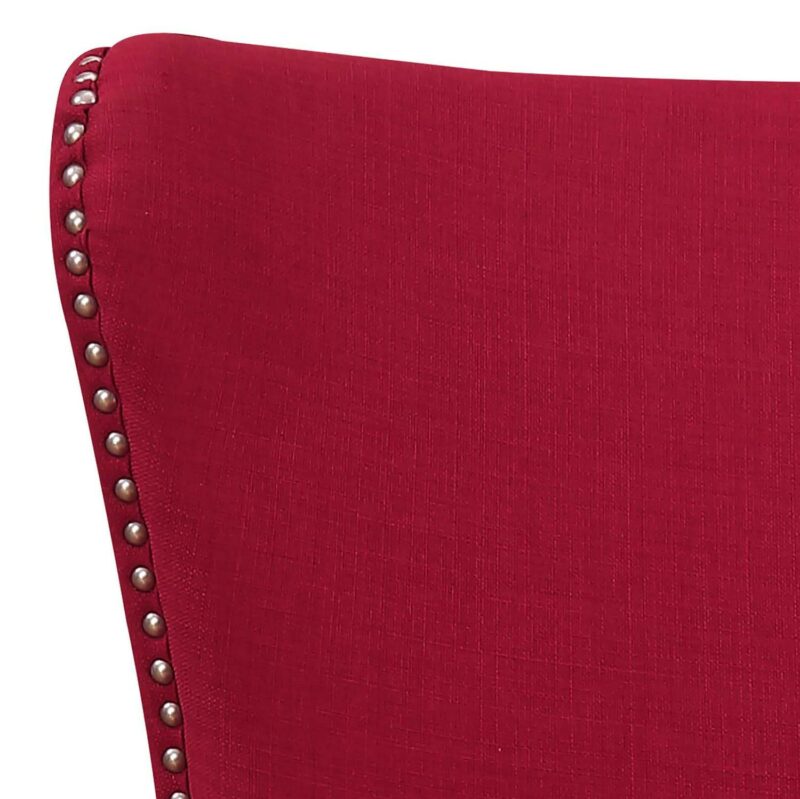 Picket House Furnishings Kegan Modern Berry Accent Chair - Image 5
