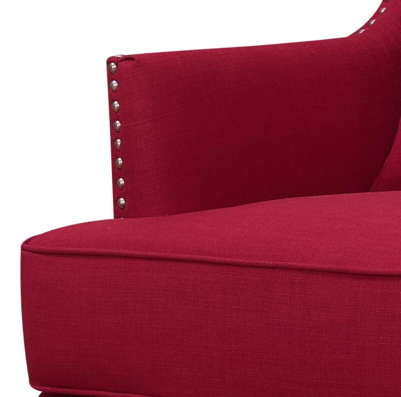 Picket House Furnishings Kegan Modern Berry Accent Chair - Image 6