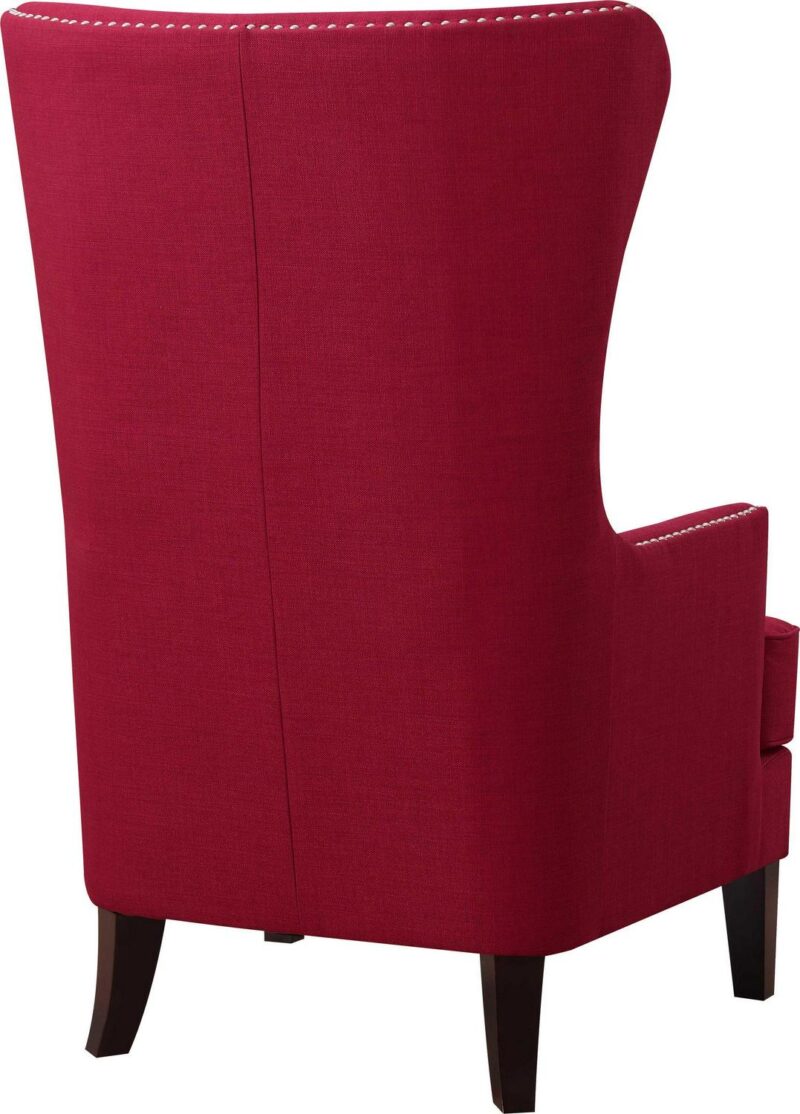 Picket House Furnishings Kegan Modern Berry Accent Chair - Image 3