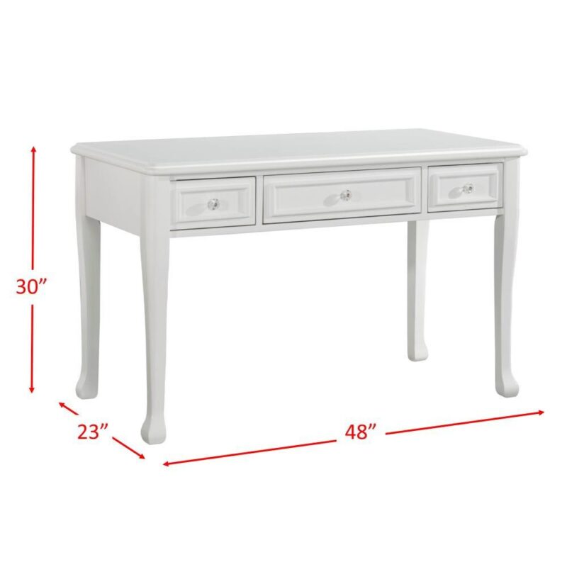 Picket House Furnishings Jenna Modern White Accent Chair - Image 2