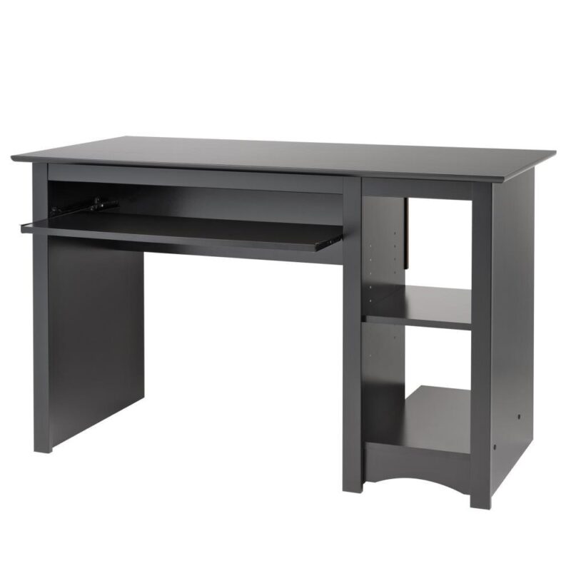 Prepac 48-Inches Black Modern/Contemporary Computer desk - Image 8
