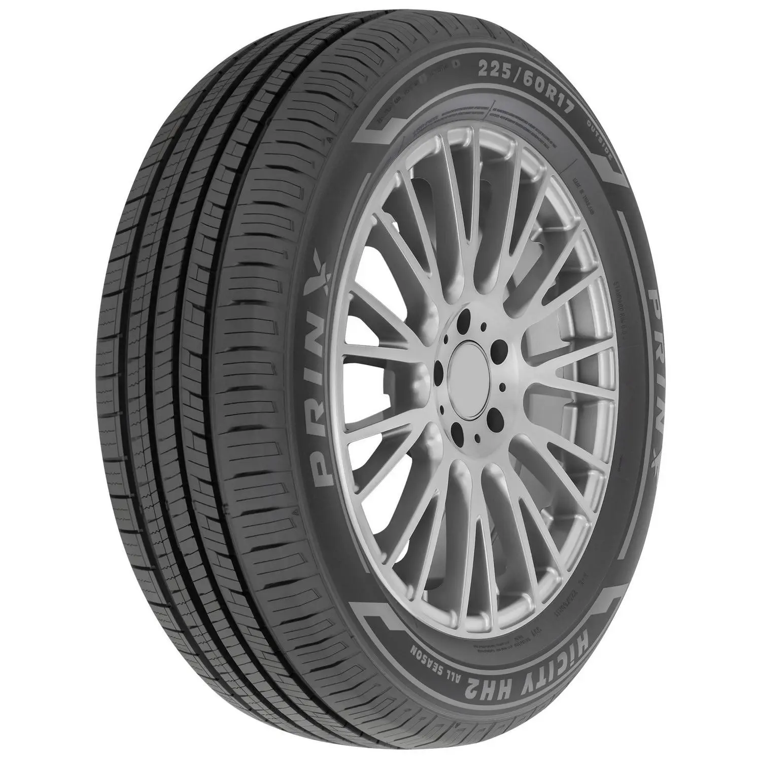 Prinx HiCITY HH2 All Season 255/65R18 111H Passenger Tire 1 Prinx HiCITY HH2 All Season 255/65R18 111H Passenger Tire