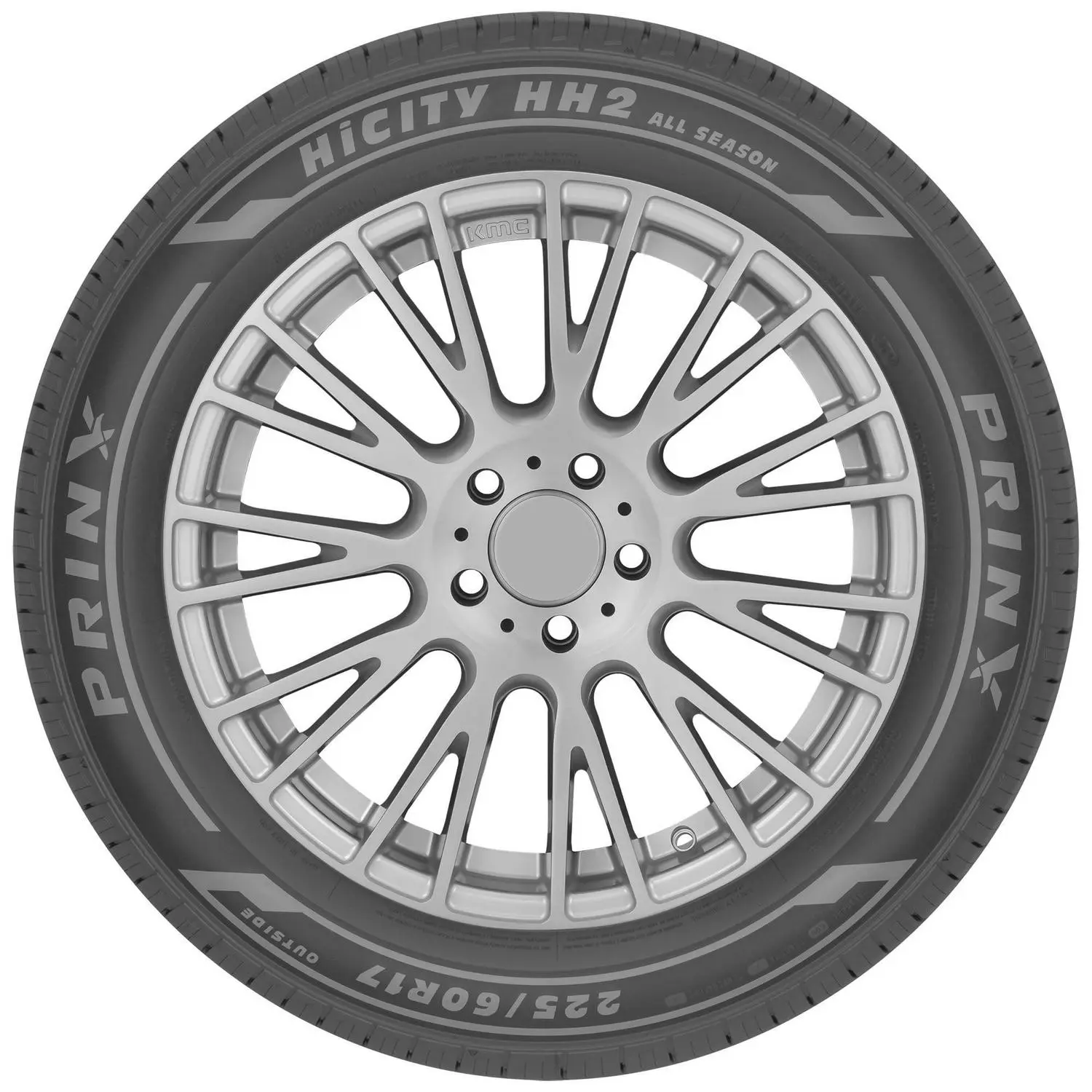 Prinx HiCITY HH2 All Season 255/65R18 111H Passenger Tire 2 Prinx HiCITY HH2 All Season 255/65R18 111H Passenger Tire - Image 2