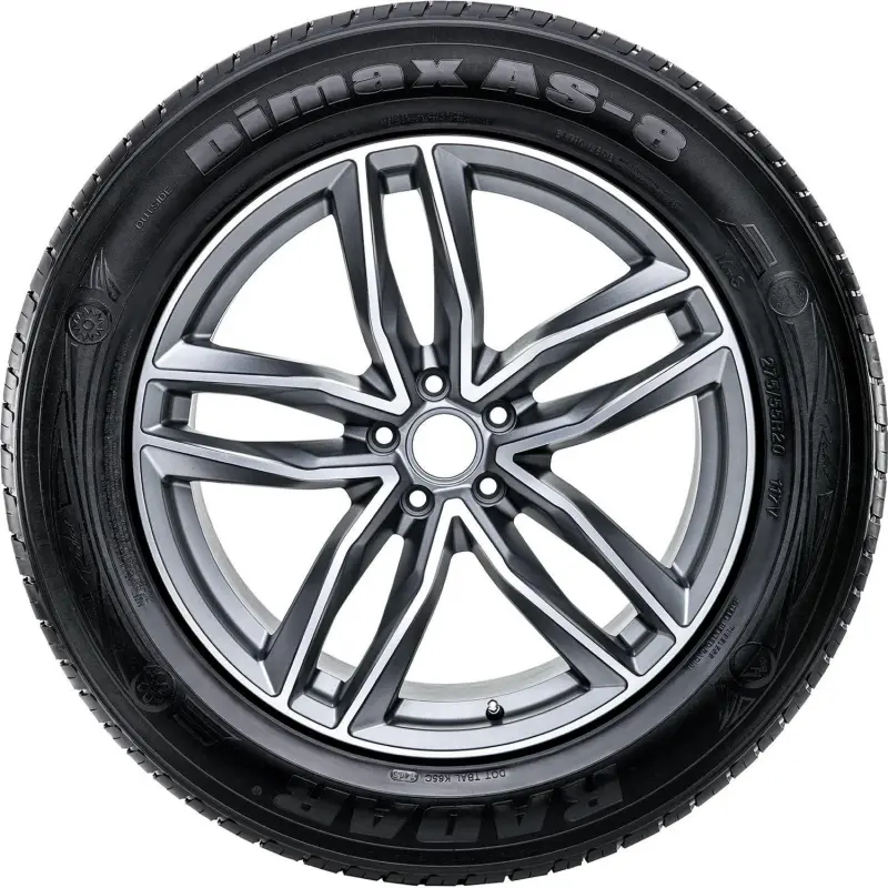 Radar Dimax AS-8 All Season 255/45R19 104W XL Passenger Tire - Image 2