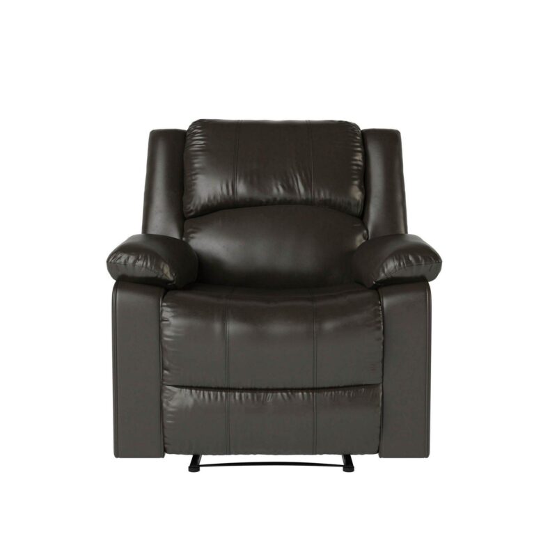 Relax A Lounger Java Faux leather Upholstered Recliner