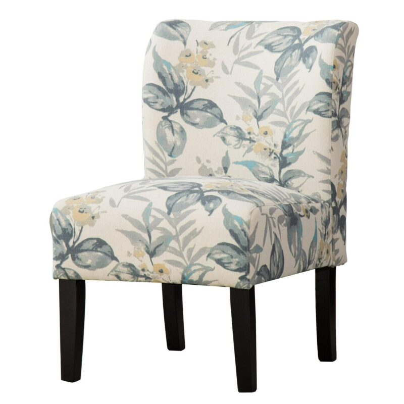 Roundhill Furniture Capa Modern Blue Woven Accent Chair