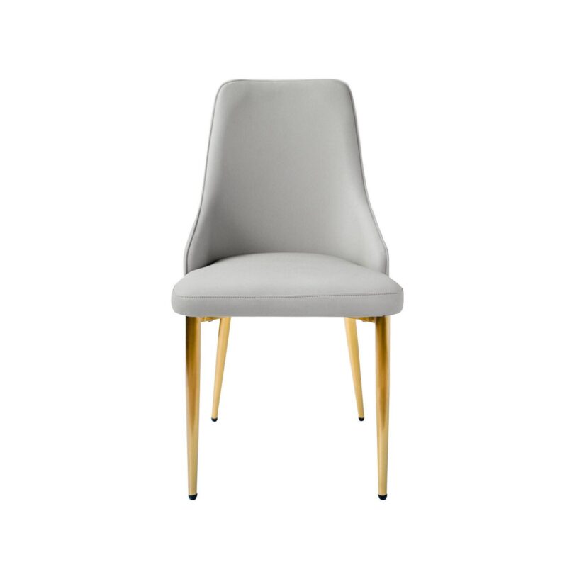 Runesay Modern Grey Accent Chair - Image 2