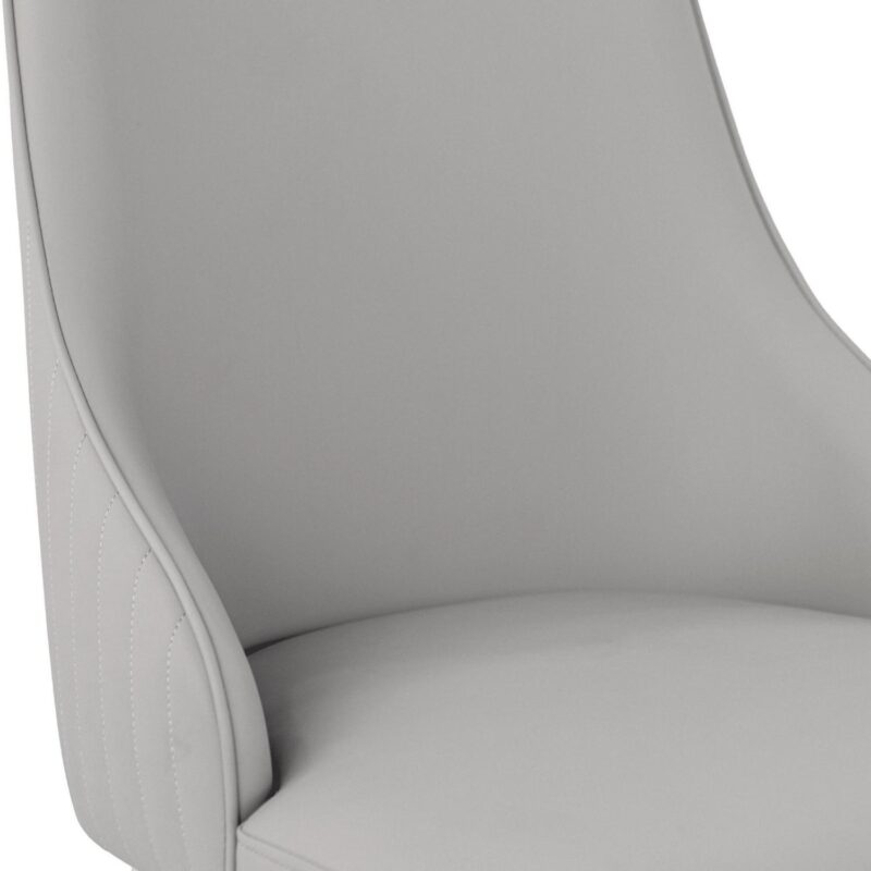 Runesay Modern Grey Accent Chair - Image 8