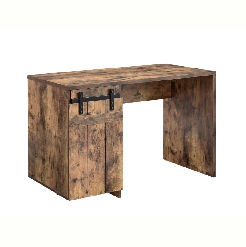 Siavonce 47.25-in Brown Modern/Contemporary Computer desk Hutch Included