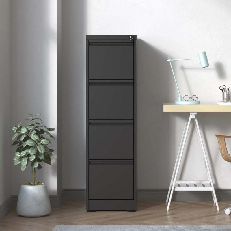 Siavonce Black Office Cabinet - Image 14