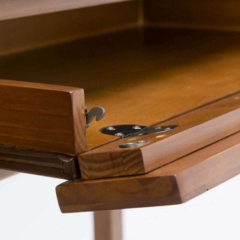 Simpli Home Warm Shaker 48-Inches Brown Pine Computer desk - Image 6