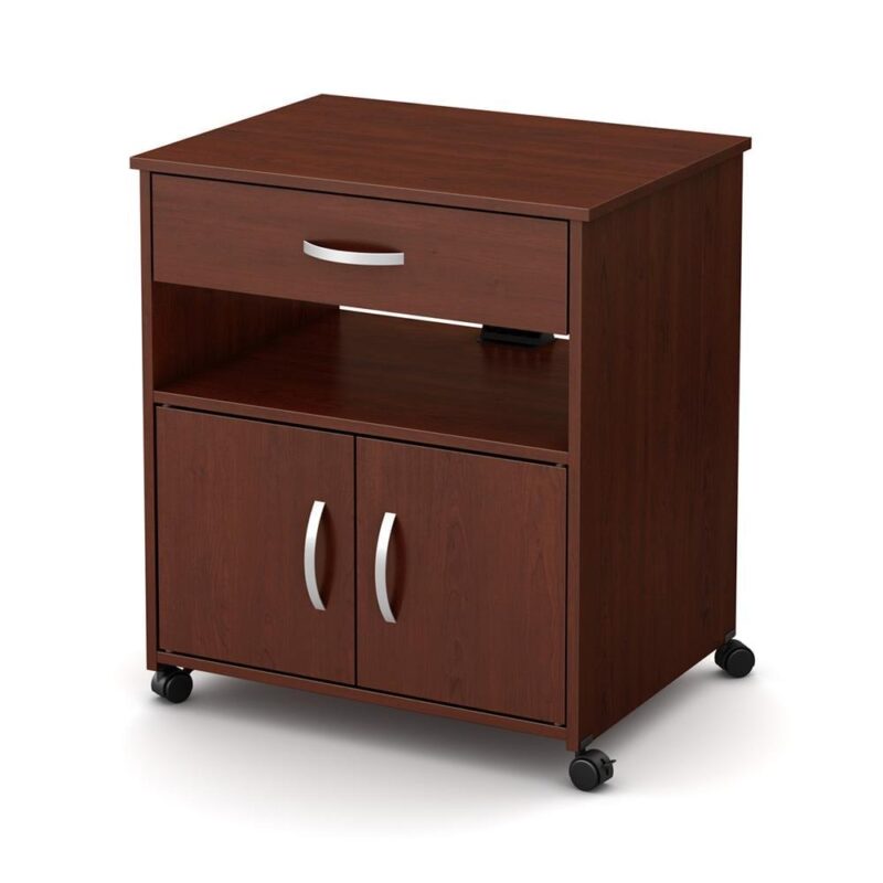 South Shore Furniture Axess Royal Cherry Printer stand