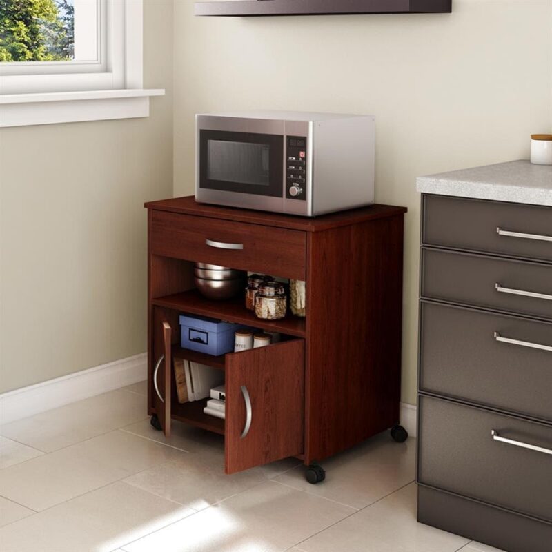 South Shore Furniture Axess Royal Cherry Printer stand - Image 4