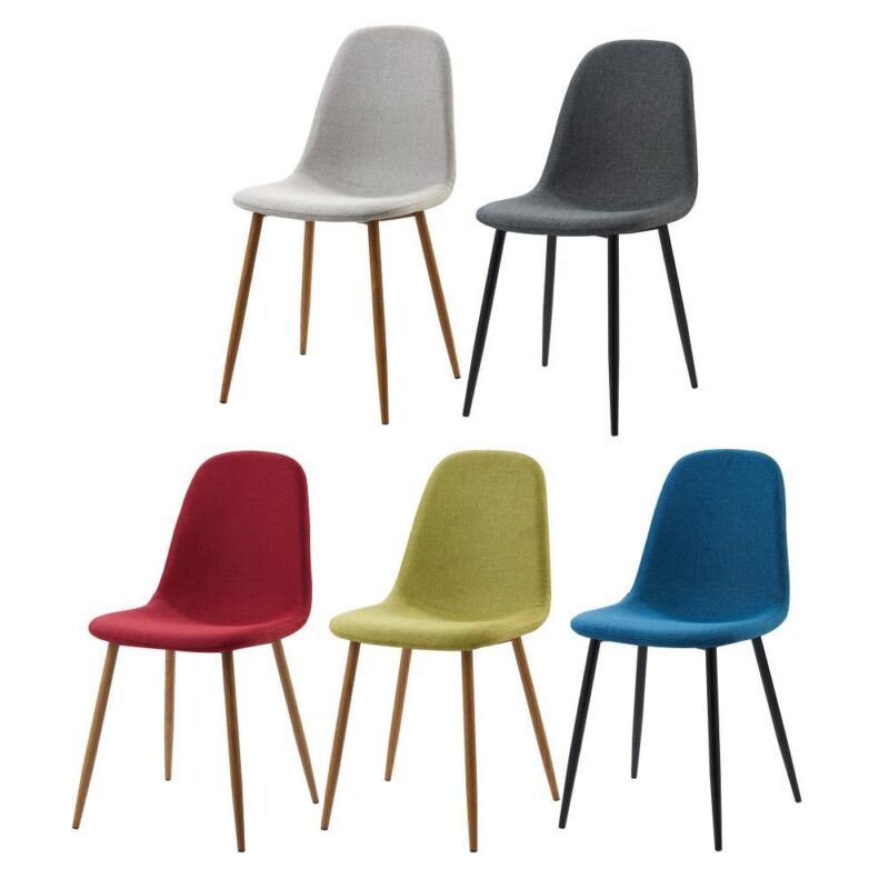 Teamson Home 2 Minimalist Midcentury Dark grey and black Accent Chair - Image 5