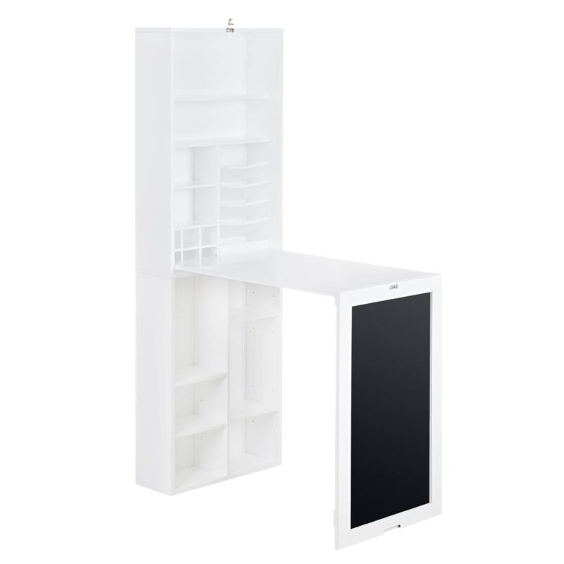 Utopia Alley 18-Inches White Modern/Contemporary Computer desk