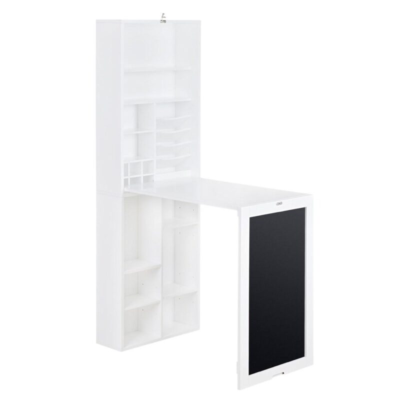 Utopia Alley 18-Inches White Modern/Contemporary Computer desk - Image 6