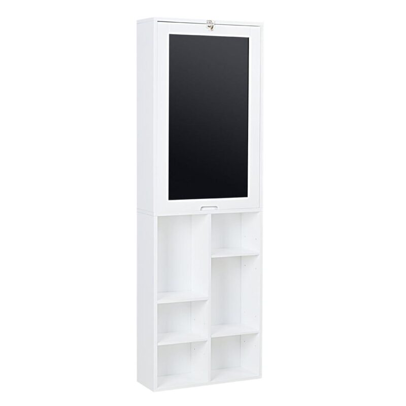 Utopia Alley 18-Inches White Modern/Contemporary Computer desk - Image 5