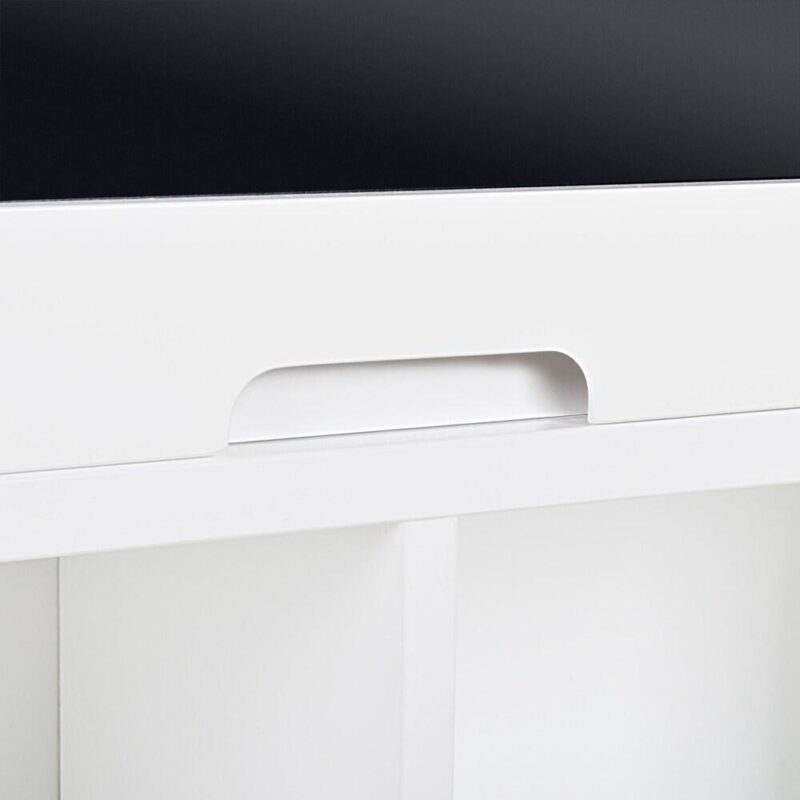 Utopia Alley 18-Inches White Modern/Contemporary Computer desk - Image 9