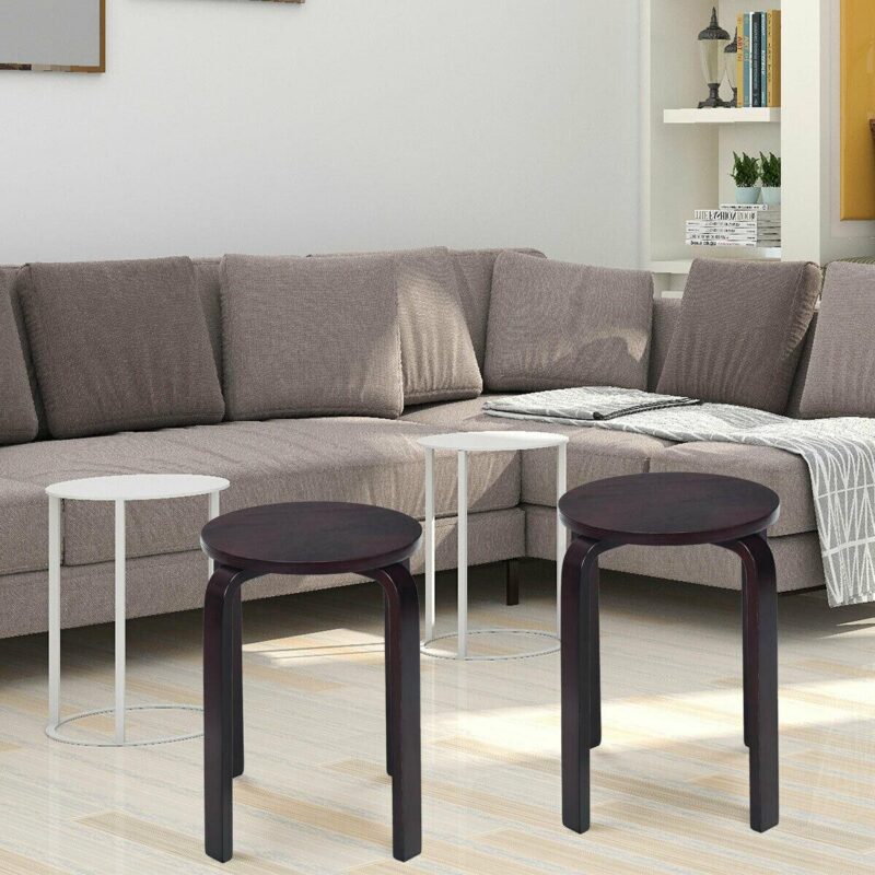 WELLFOR Cy Dining Chair Modern Brown Accent Chair - Image 10