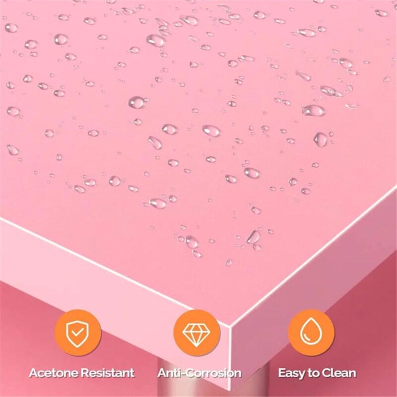 Winado 42.5-Inches Pink Modern/Contemporary Craft desk - Image 7