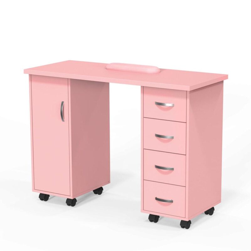 Winado 43.30-Inches Pink Modern/Contemporary Pine Writing desk