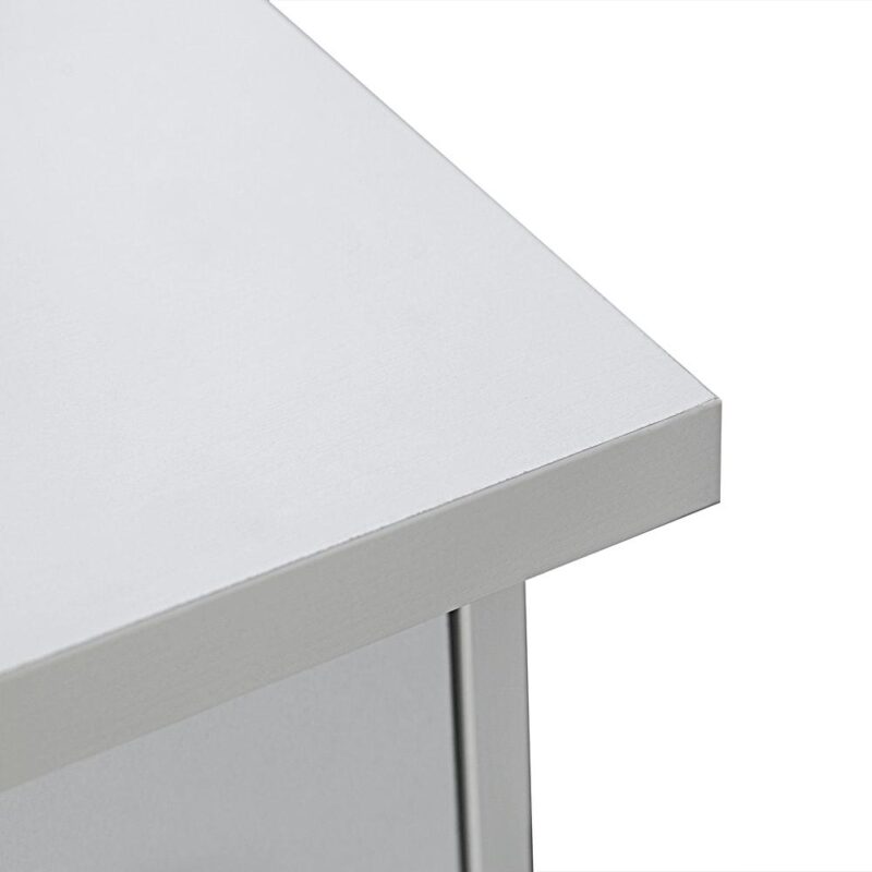 Winado 47.2-Inches White Modern/Contemporary Pine Computer desk - Image 5