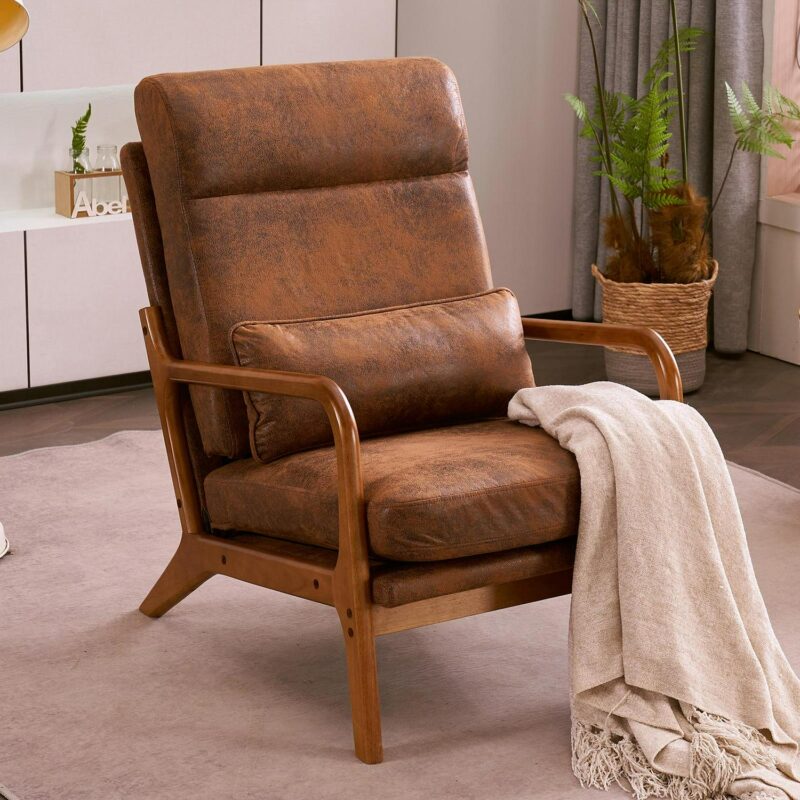Winado Modern Brown Accent Chair