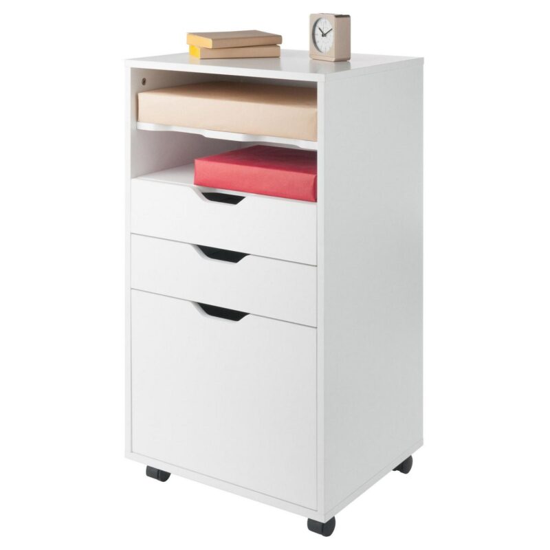 Winsome Wood Halifax White 6 -Drawer 19.21-Inches File Cabinet - Image 14