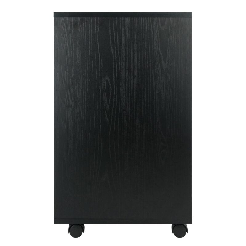 Winsome Wood Halifax Black 5 -Drawer 19.21-Inches File Cabinet - Image 4