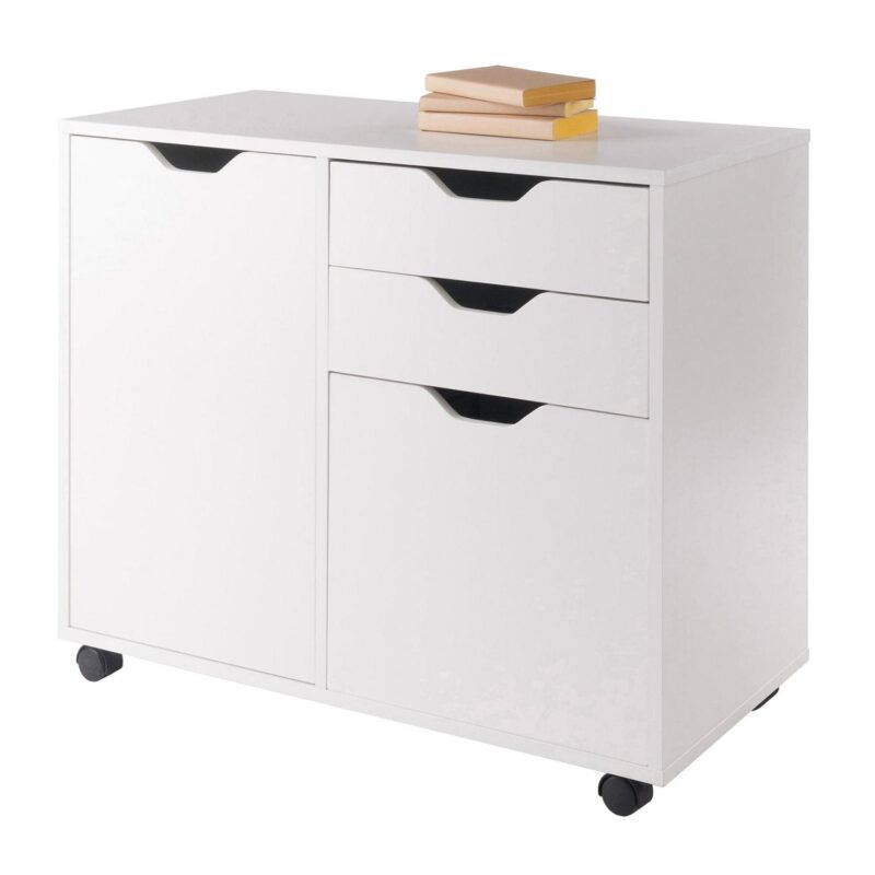 Winsome Wood Halifax White 2 -Drawer 30.71-Inches File Cabinet - Image 7