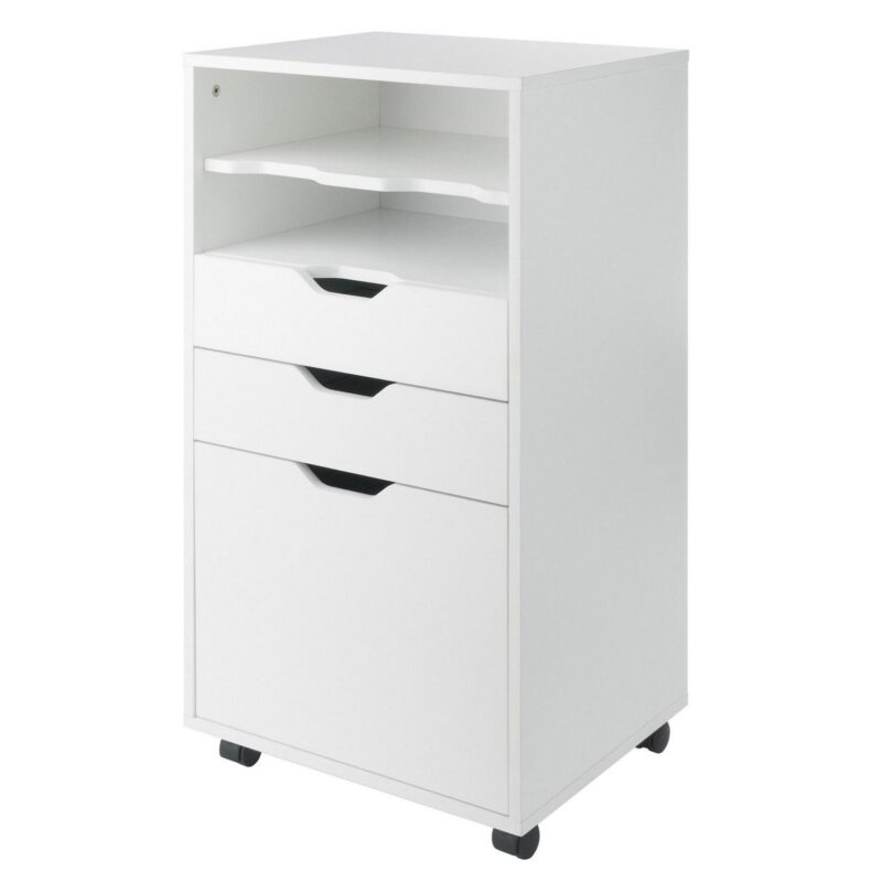 Winsome Wood Halifax White 6 -Drawer 19.21-Inches File Cabinet - Image 7