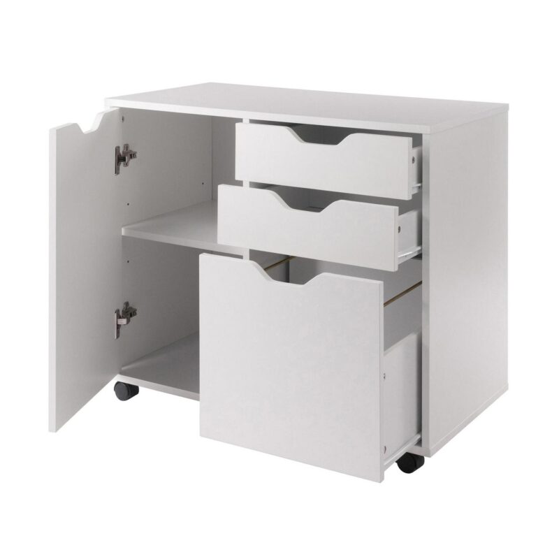 Winsome Wood Halifax White 2 -Drawer 30.71-Inches File Cabinet - Image 2