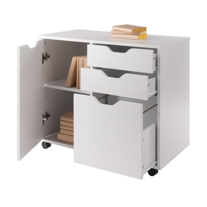 Winsome Wood Halifax White 2 -Drawer 30.71-Inches File Cabinet - Image 8