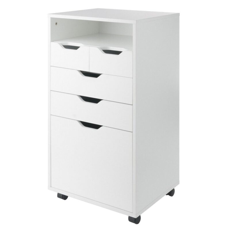 Winsome Wood Halifax White 6 -Drawer 19.21-Inches File Cabinet - Image 6