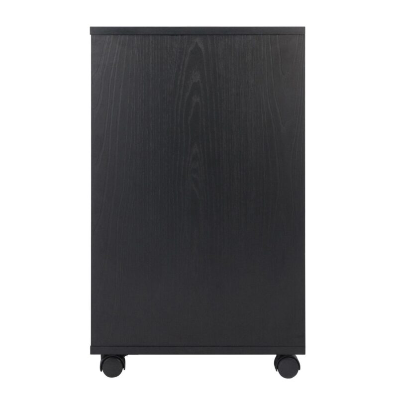 Winsome Wood Halifax Black 4 -Drawer 32.13-Inches File Cabinet - Image 4