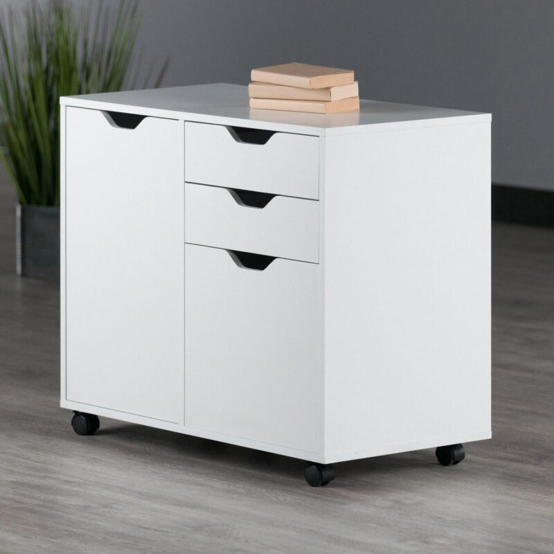 Winsome Wood Halifax White 2 -Drawer 30.71-Inches File Cabinet - Image 9