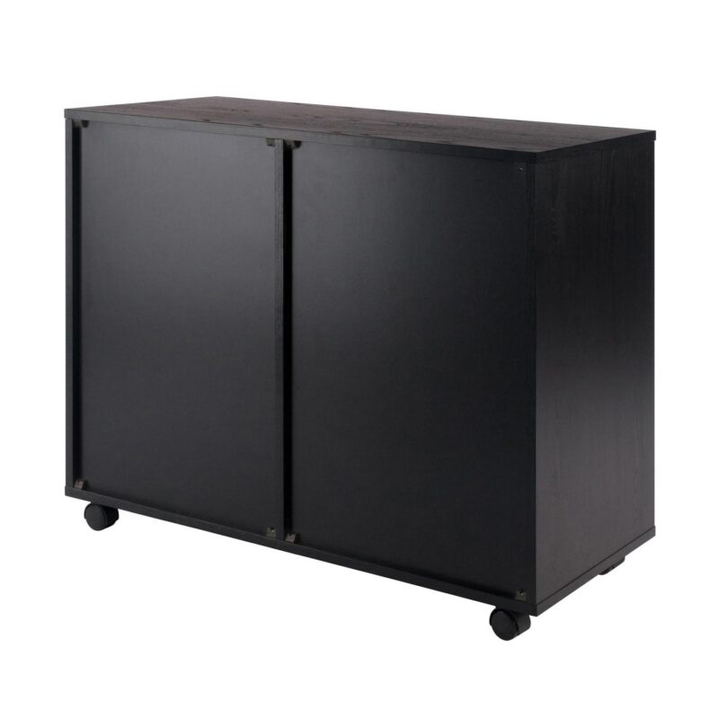 Winsome Wood Halifax Black 4 -Drawer 32.13-Inches File Cabinet - Image 6