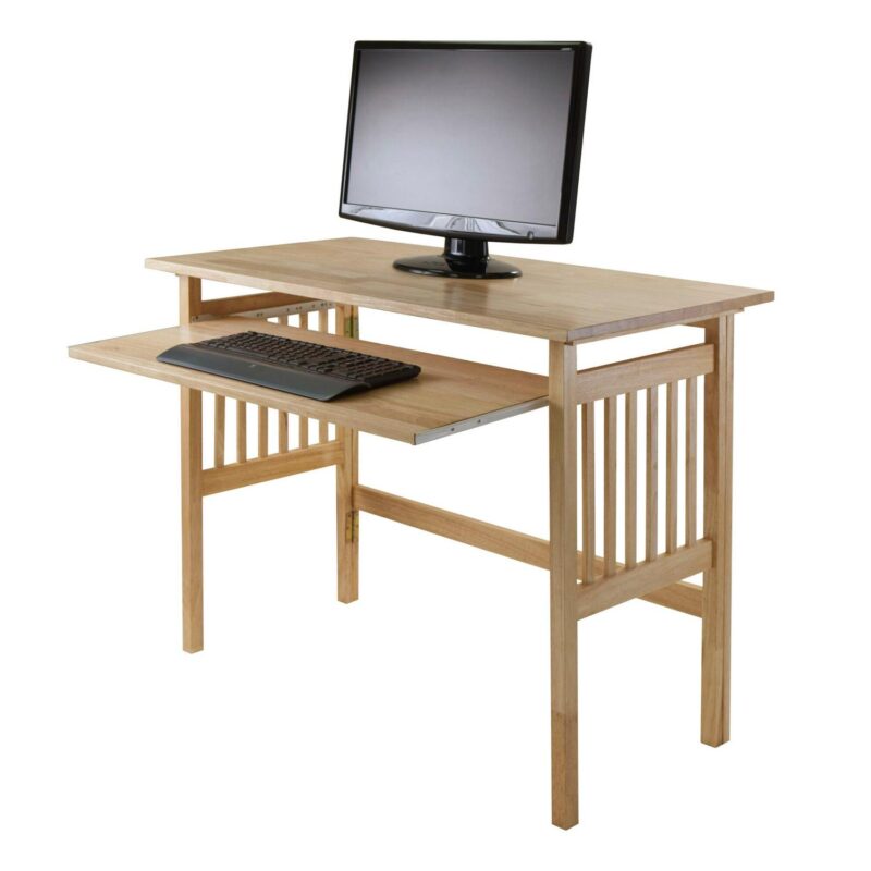 Winsome Wood Mission 40.0-Inches Brown Traditional Computer desk - Image 8