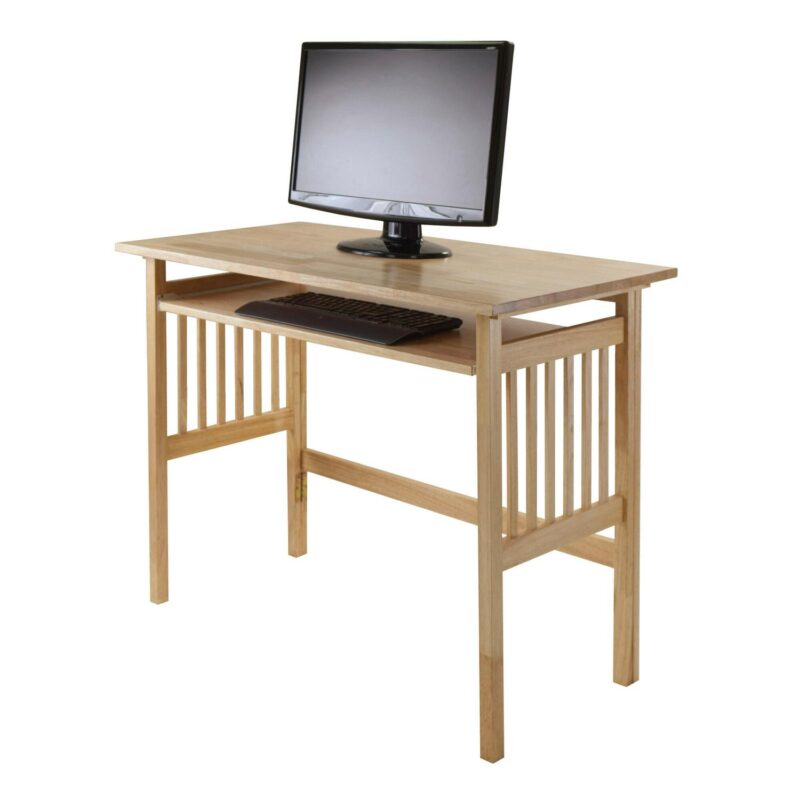 Winsome Wood Mission 40.0-Inches Brown Traditional Computer desk - Image 9