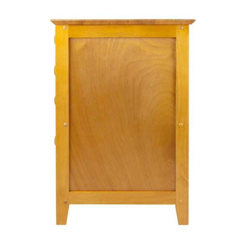 Winsome Wood Studio Honey 4 -Drawer 18.27-Inches File Cabinet - Image 4