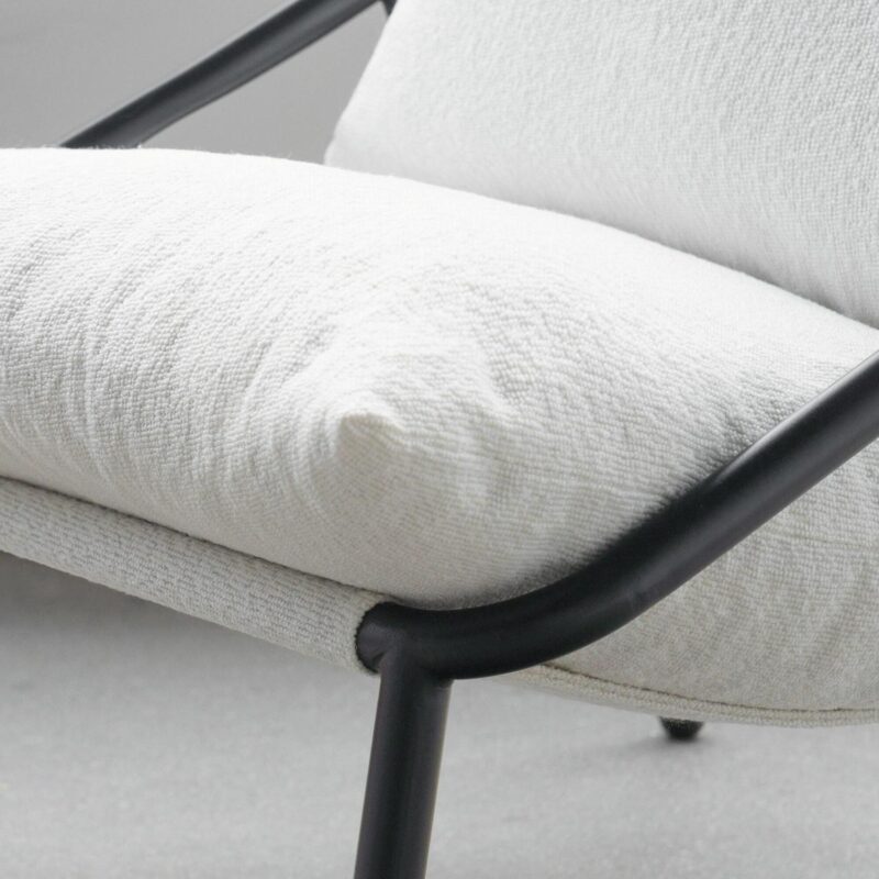 Zinus Modern Boucle Accent Chair - Image 2