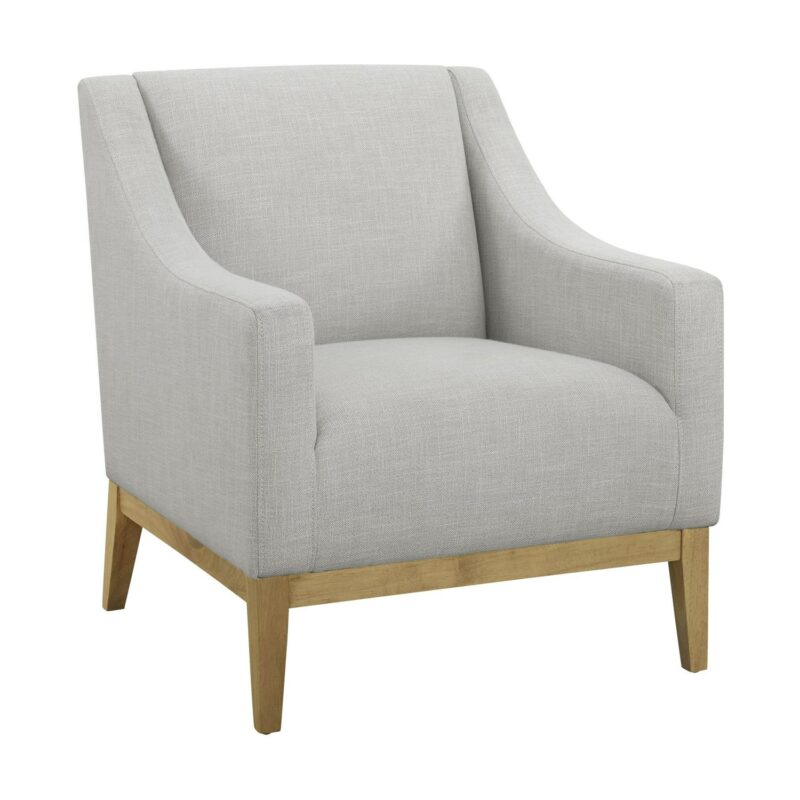allen + roth allen + roth Modern Natural Accent Chair - Image 4